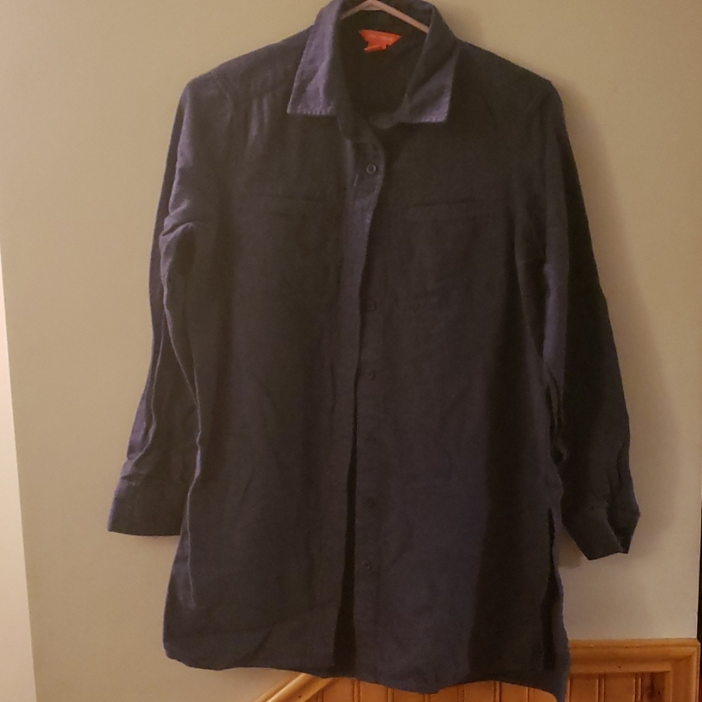Long sleeve button up top never worn